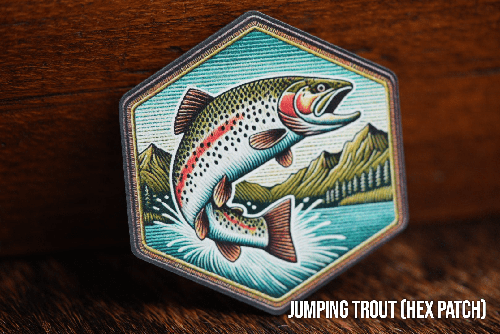 Die Cut UV Printed Patches: Fishing/Hunting Themed (2" & Larger) - LoneStar Adhesive
