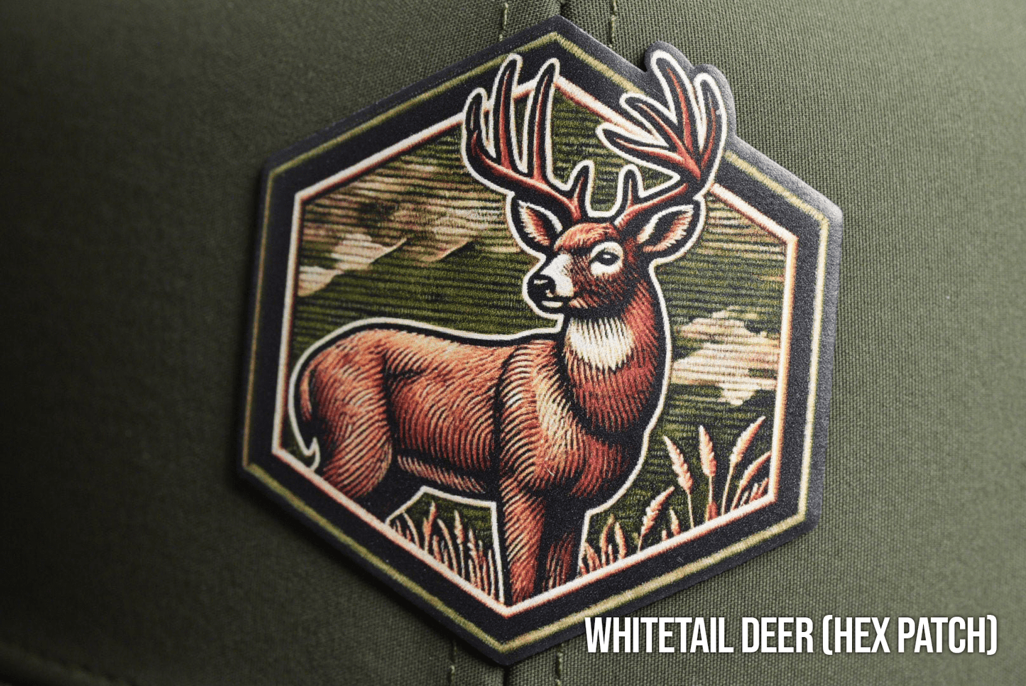 Die Cut UV Printed Patches: Fishing/Hunting Themed (2" & Larger) - LoneStar Adhesive