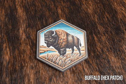 Die Cut UV Printed Patches: Fishing/Hunting Themed (2" & Larger) - LoneStar Adhesive