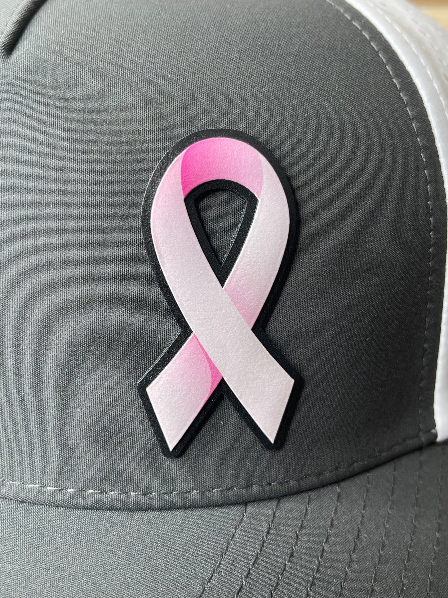 Die Cut UV Printed Texture Build Awareness Ribbon - LoneStar Adhesive