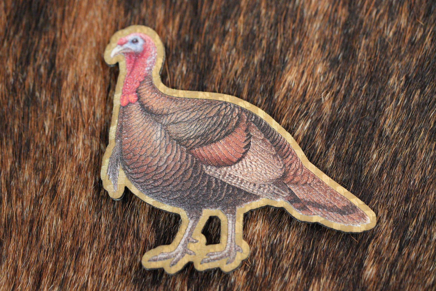 Die Cut UV Printed Texture Build Fish & Animal Patches - LoneStar Adhesive