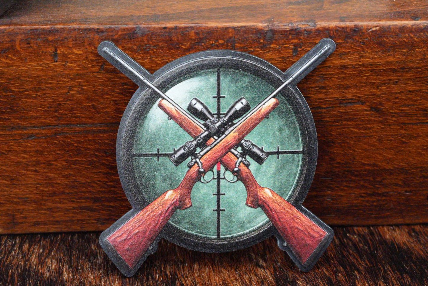 Die Cut UV Printed Texture Build Fish & Animal Patches - LoneStar Adhesive