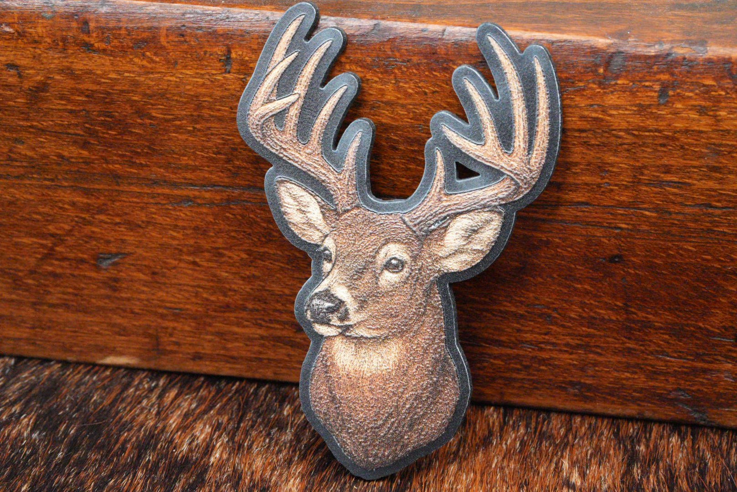 Die Cut UV Printed Texture Build Fish & Animal Patches - LoneStar Adhesive