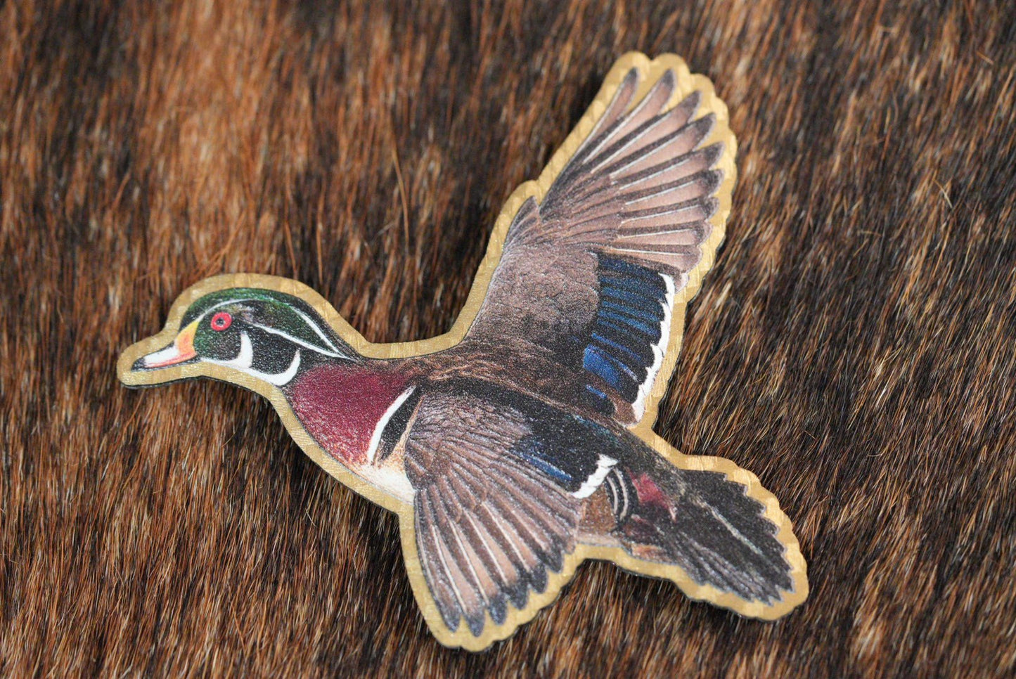 Die Cut UV Printed Texture Build Fish & Animal Patches - LoneStar Adhesive