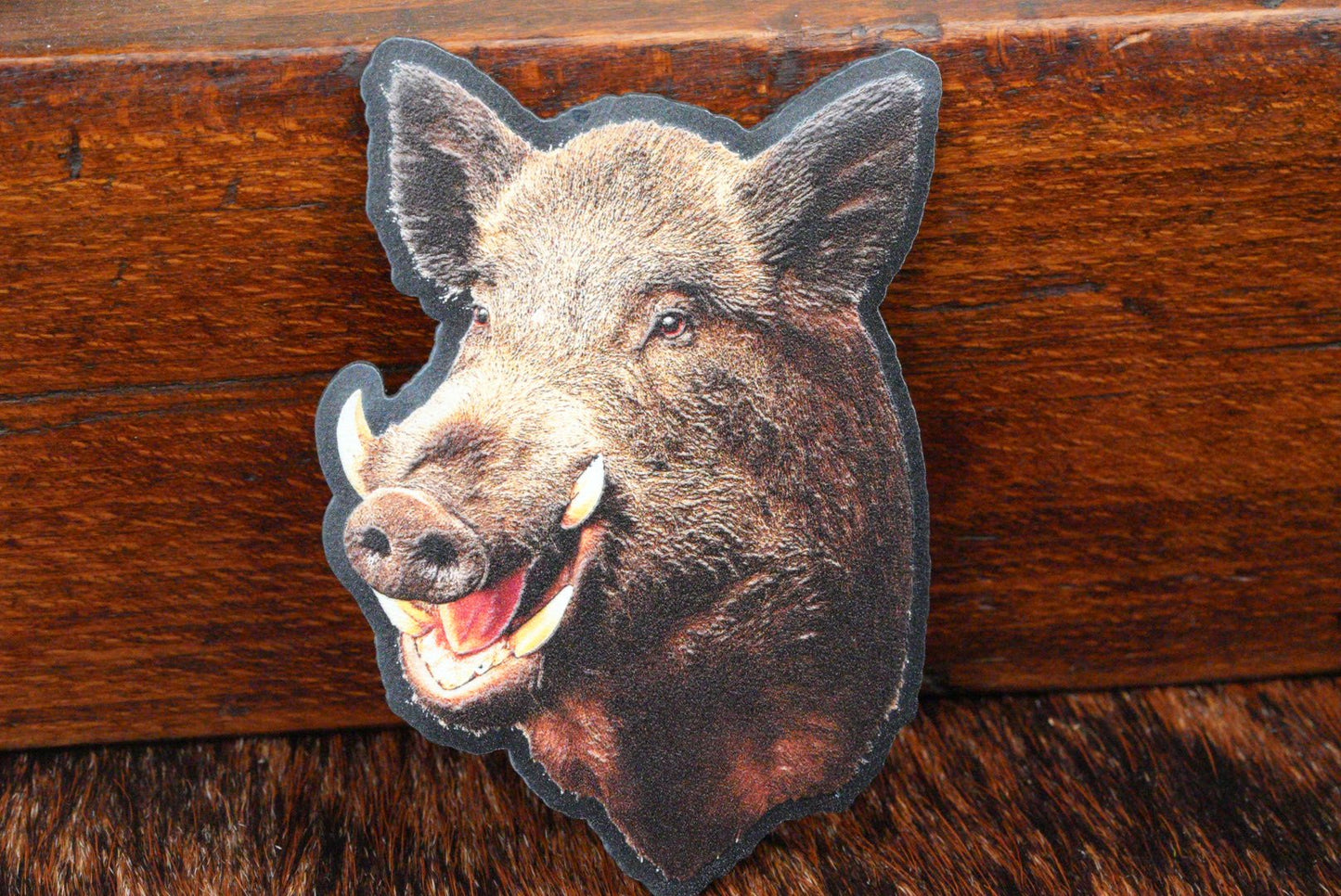 Die Cut UV Printed Texture Build Fish & Animal Patches - LoneStar Adhesive