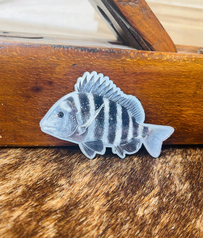Die Cut UV Printed Texture Build Fish & Animal Patches - LoneStar Adhesive