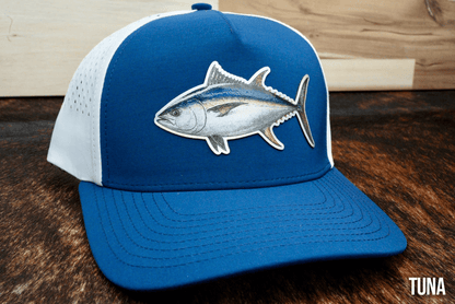 Die Cut UV Printed Texture Build Fish Patches - LoneStar Adhesive