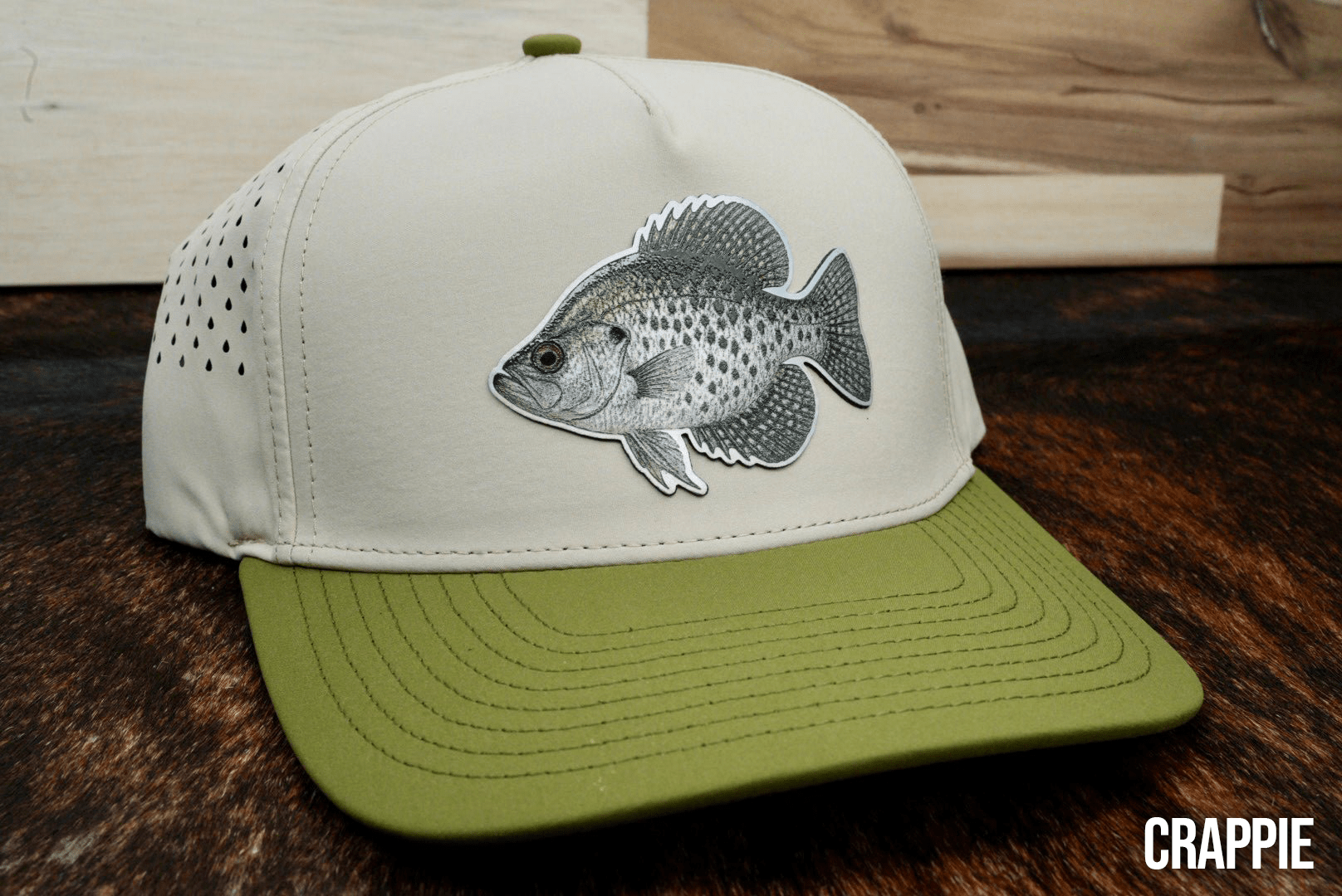 Die Cut UV Printed Texture Build Fish Patches - LoneStar Adhesive