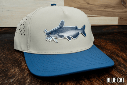 Die Cut UV Printed Texture Build Fish Patches - LoneStar Adhesive