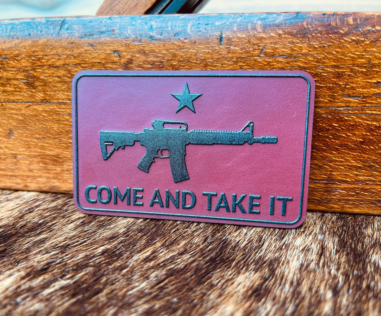 Die Cut UV Printed Texture Build Patches - LoneStar Adhesive