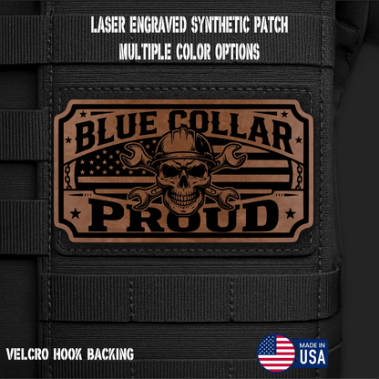 Don't Panic It's Organic Funny Morale Patch | Made in USA | VELCRO® Brand Hook Backing - LoneStar Adhesive