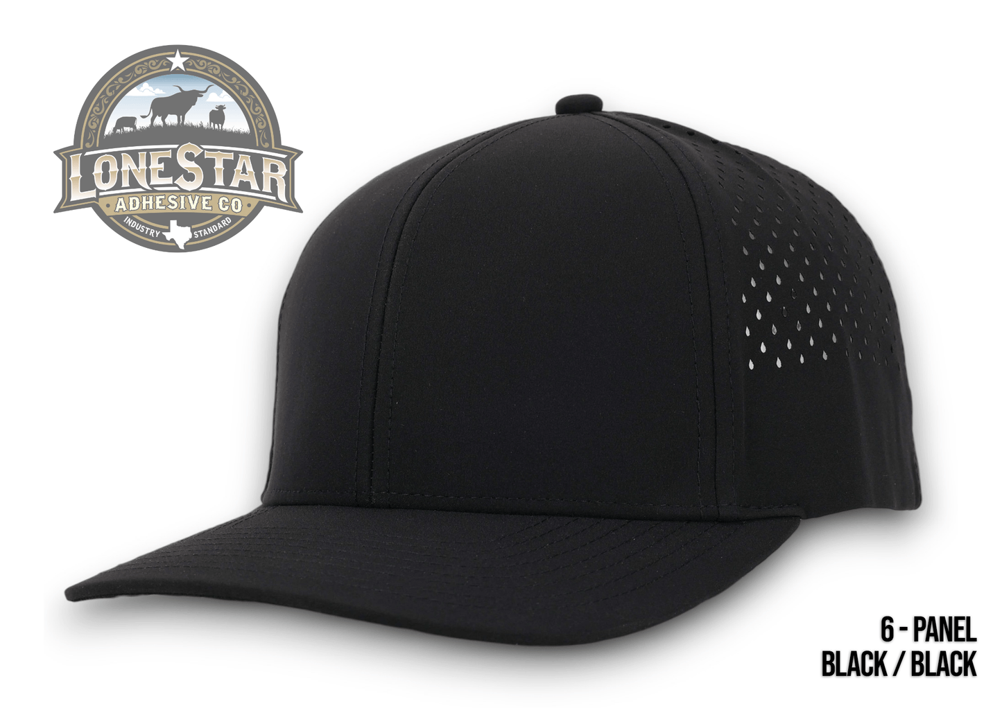 Durra - Bull Headwear by LSA: 5 & 6 - Panel - LoneStar Adhesive