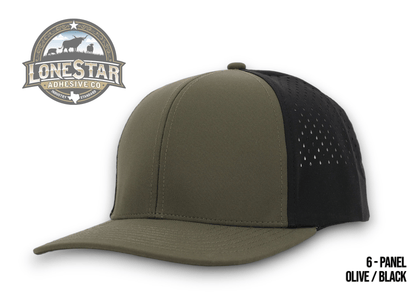 Durra - Bull Headwear by LSA: 5 & 6 - Panel - LoneStar Adhesive