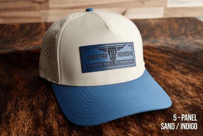 Durra - Bull Headwear by LSA: 5 & 6 - Panel - LoneStar Adhesive
