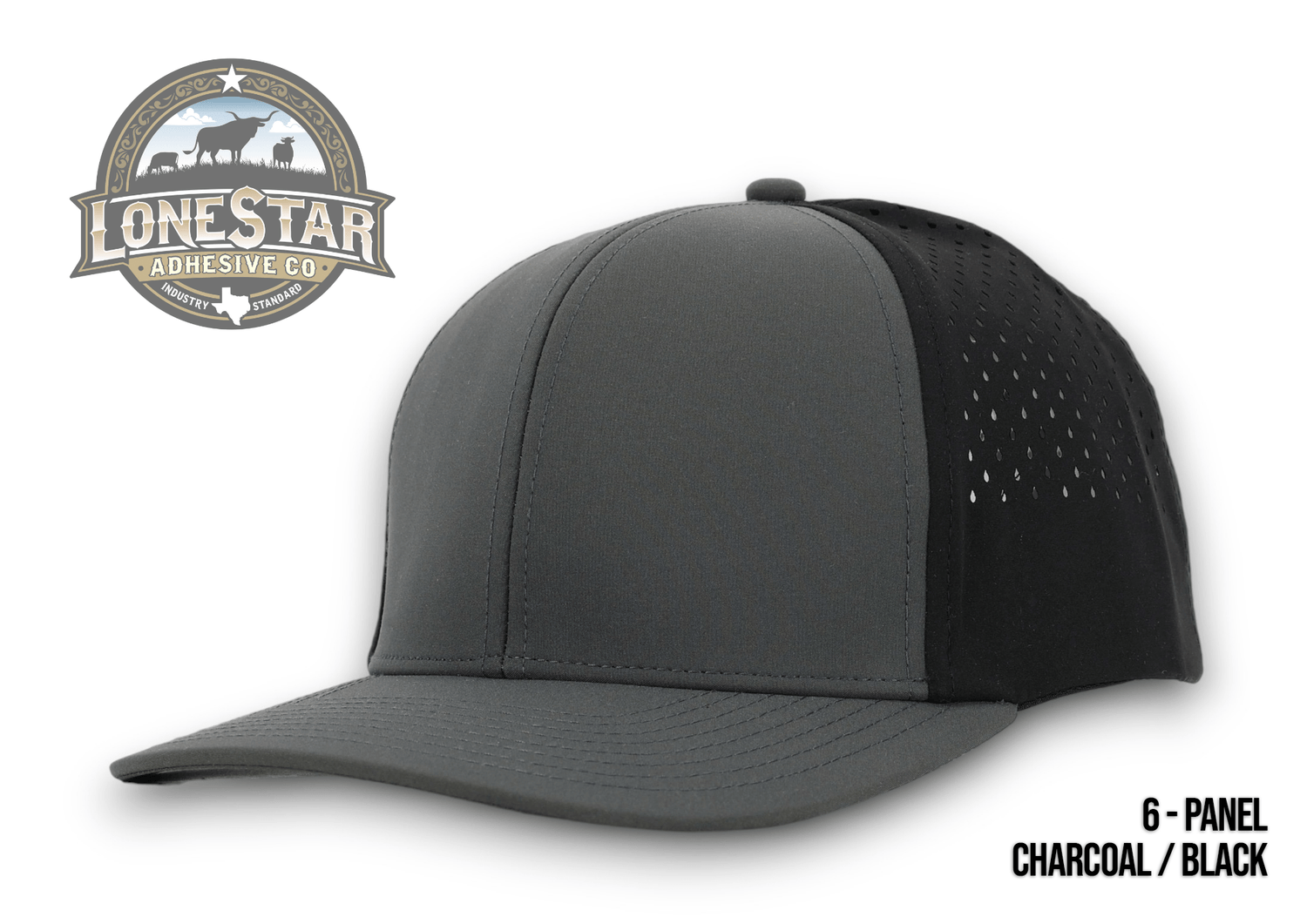 Durra - Bull Headwear by LSA: 5 & 6 - Panel - LoneStar Adhesive
