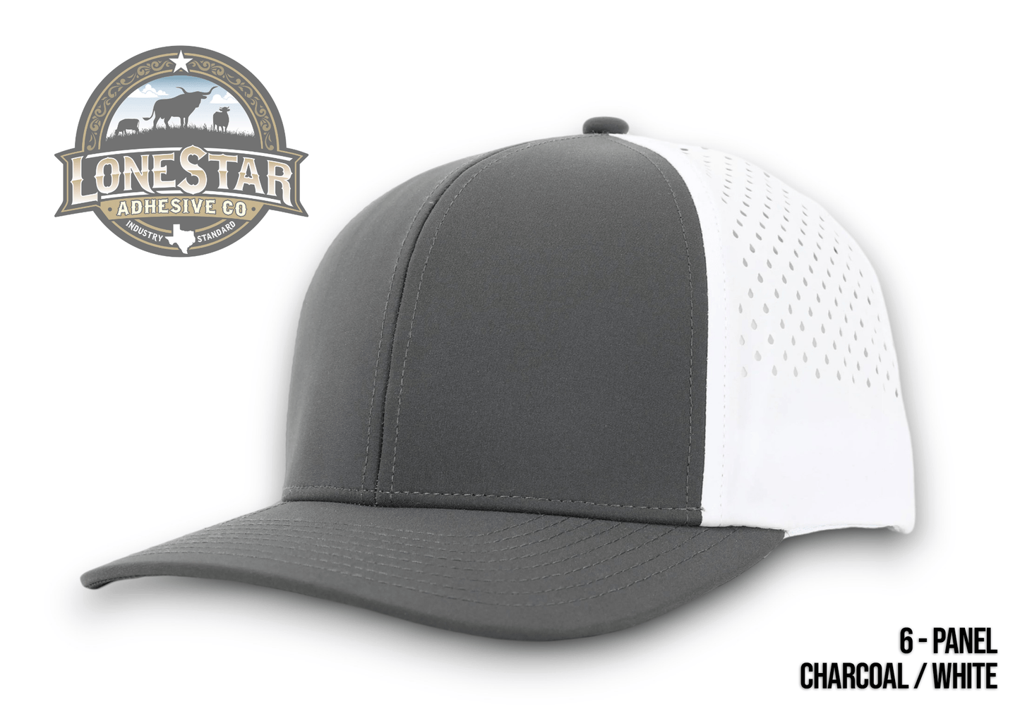 Durra - Bull Headwear by LSA: 5 & 6 - Panel - LoneStar Adhesive