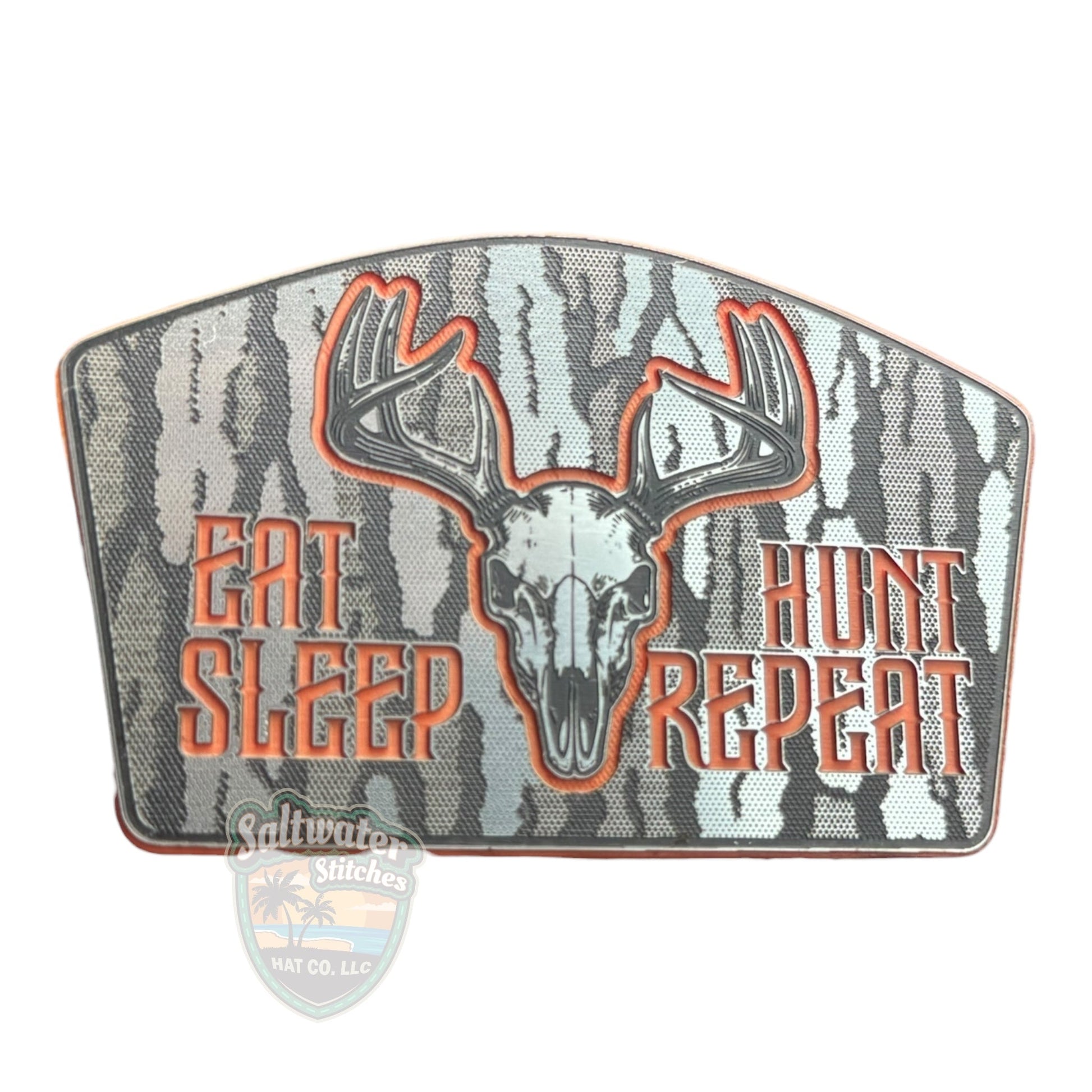 Eat Sleep Hunt Repeat trilayer acrylic - LoneStar Adhesive