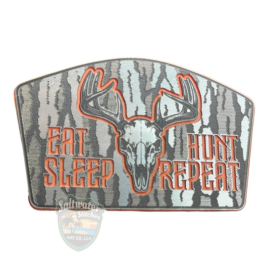 Eat Sleep Hunt Repeat trilayer acrylic - LoneStar Adhesive