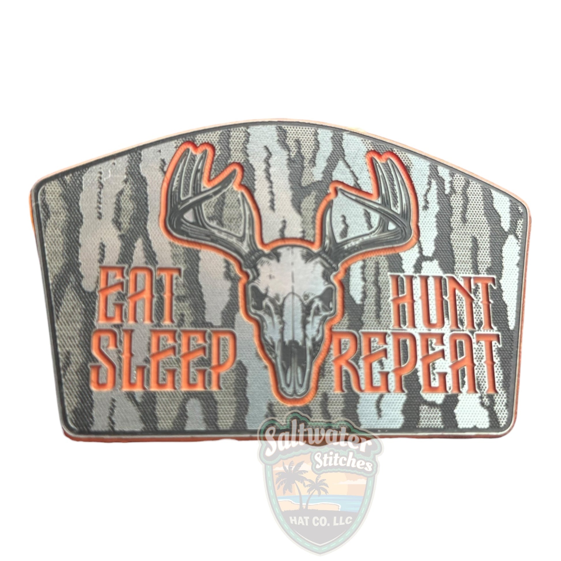 Eat Sleep Hunt Repeat trilayer acrylic - LoneStar Adhesive