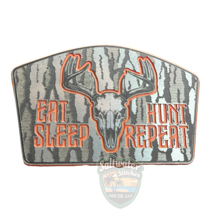 Eat Sleep Hunt Repeat trilayer acrylic - LoneStar Adhesive