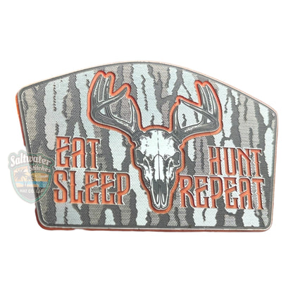 Eat Sleep Hunt Repeat trilayer acrylic - LoneStar Adhesive