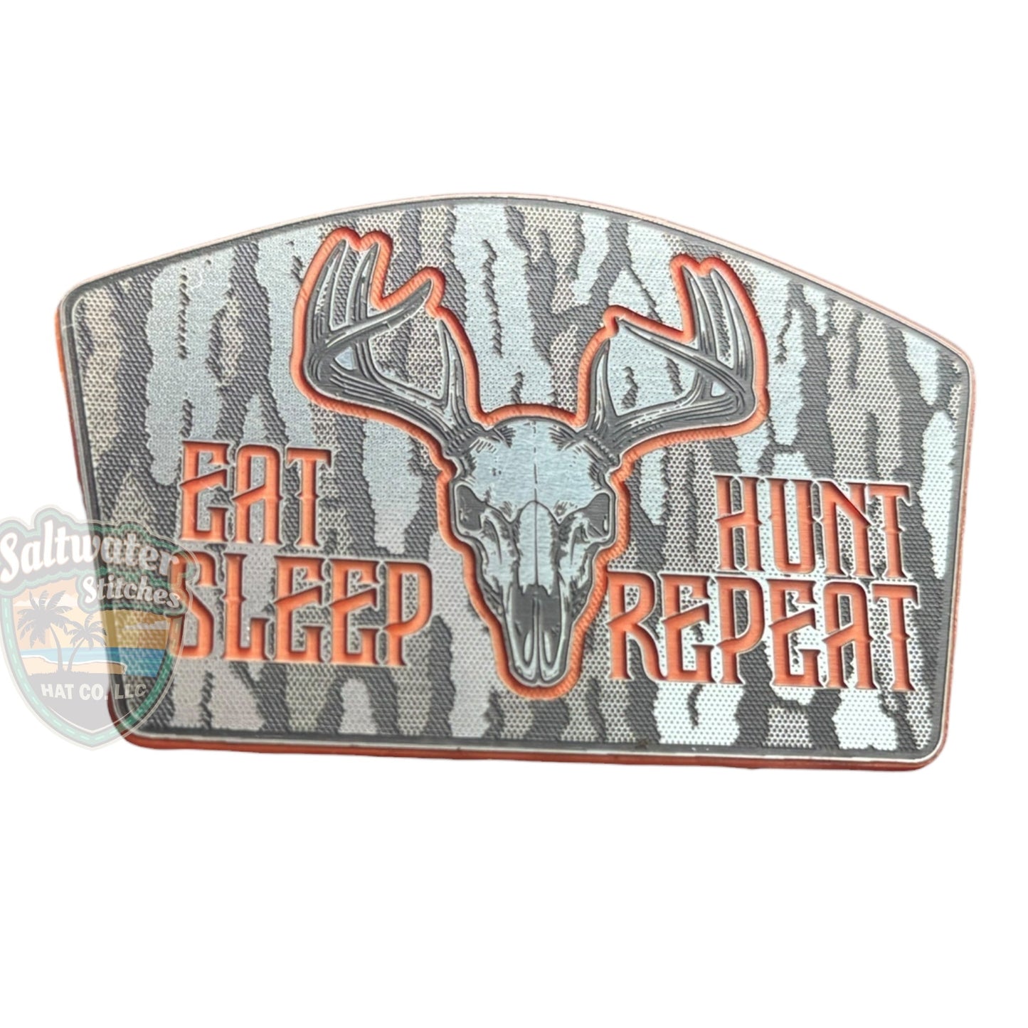 Eat Sleep Hunt Repeat trilayer acrylic - LoneStar Adhesive
