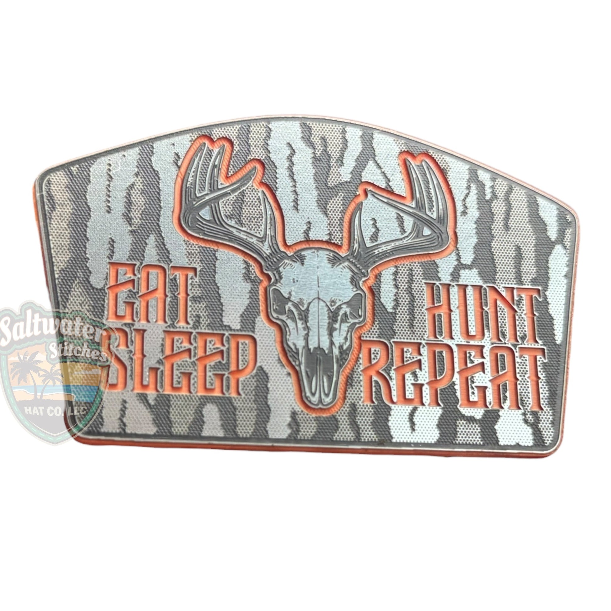 Eat Sleep Hunt Repeat trilayer acrylic - LoneStar Adhesive