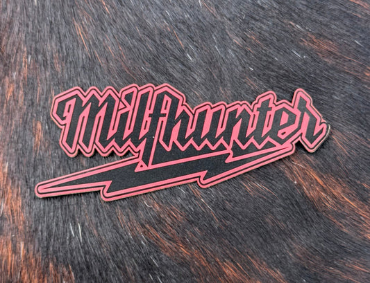 Engraved Milf Hunter Patch - LoneStar Adhesive