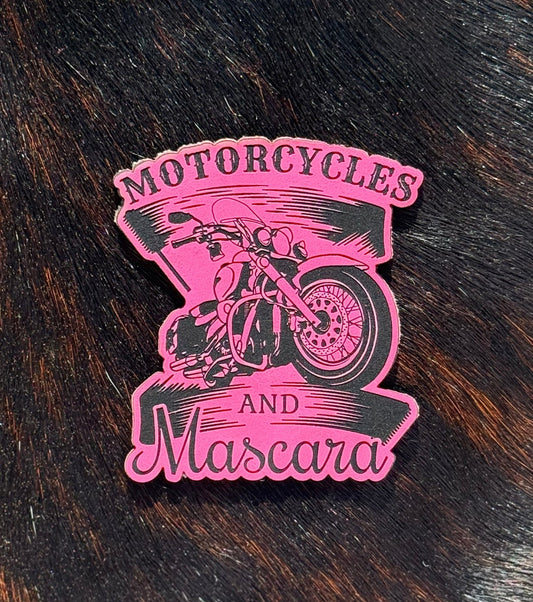 Engraved Motorcycles and Mascara Patch - LoneStar Adhesive