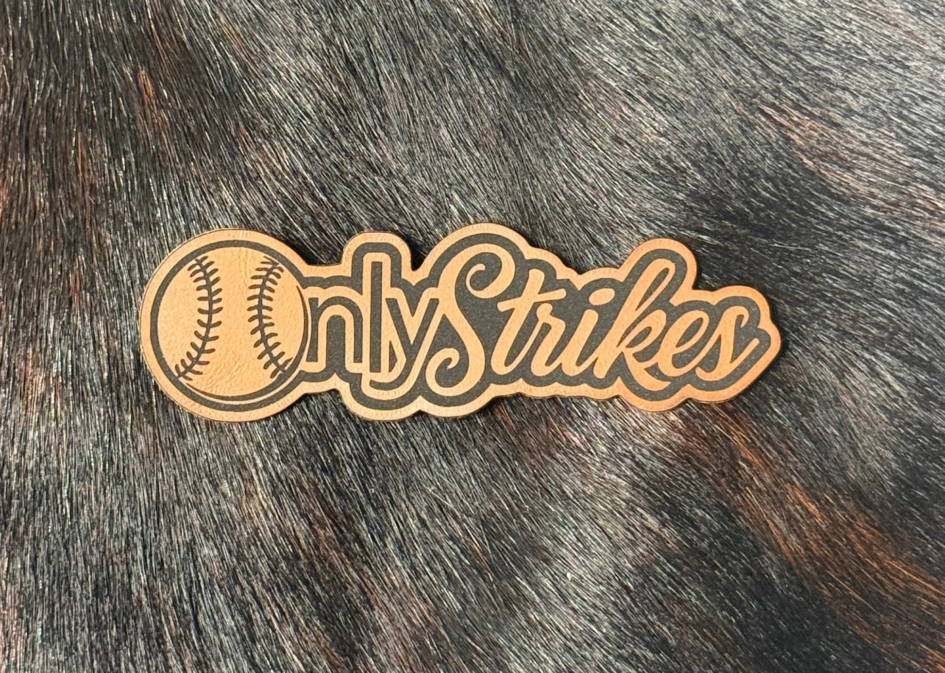 Engraved Only Strikes Patch - LoneStar Adhesive