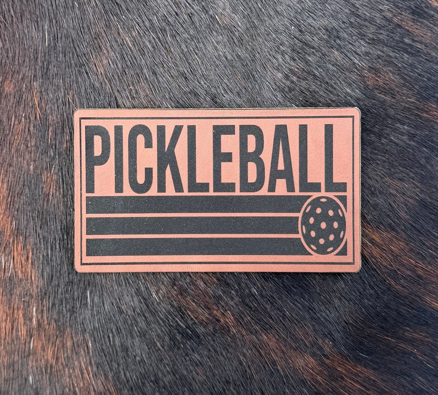 Engraved Pickleball Patch - LoneStar Adhesive