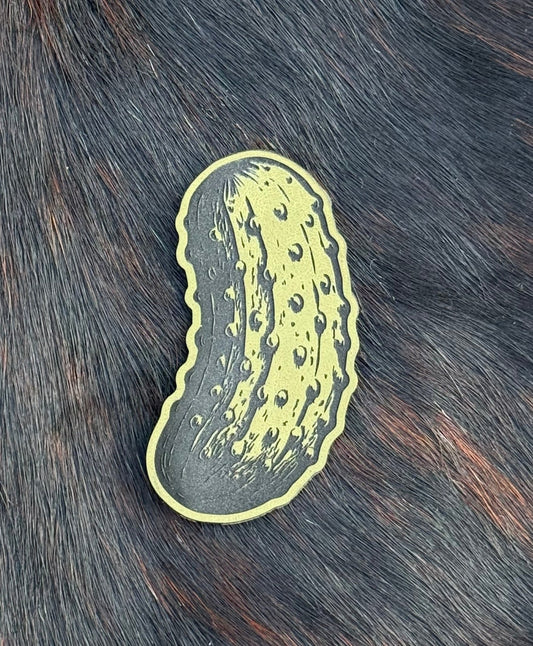 Engraved Real Pickle Patch - LoneStar Adhesive