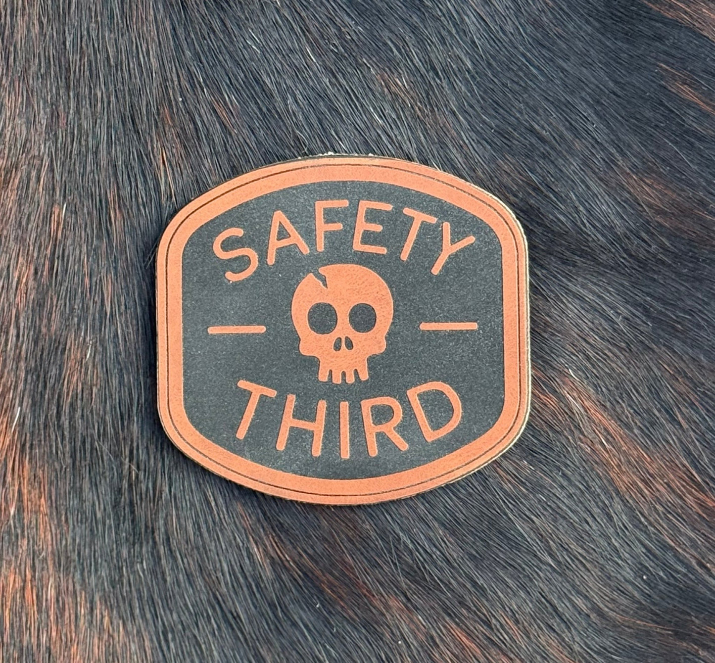 Engraved Safety Third Patch - LoneStar Adhesive