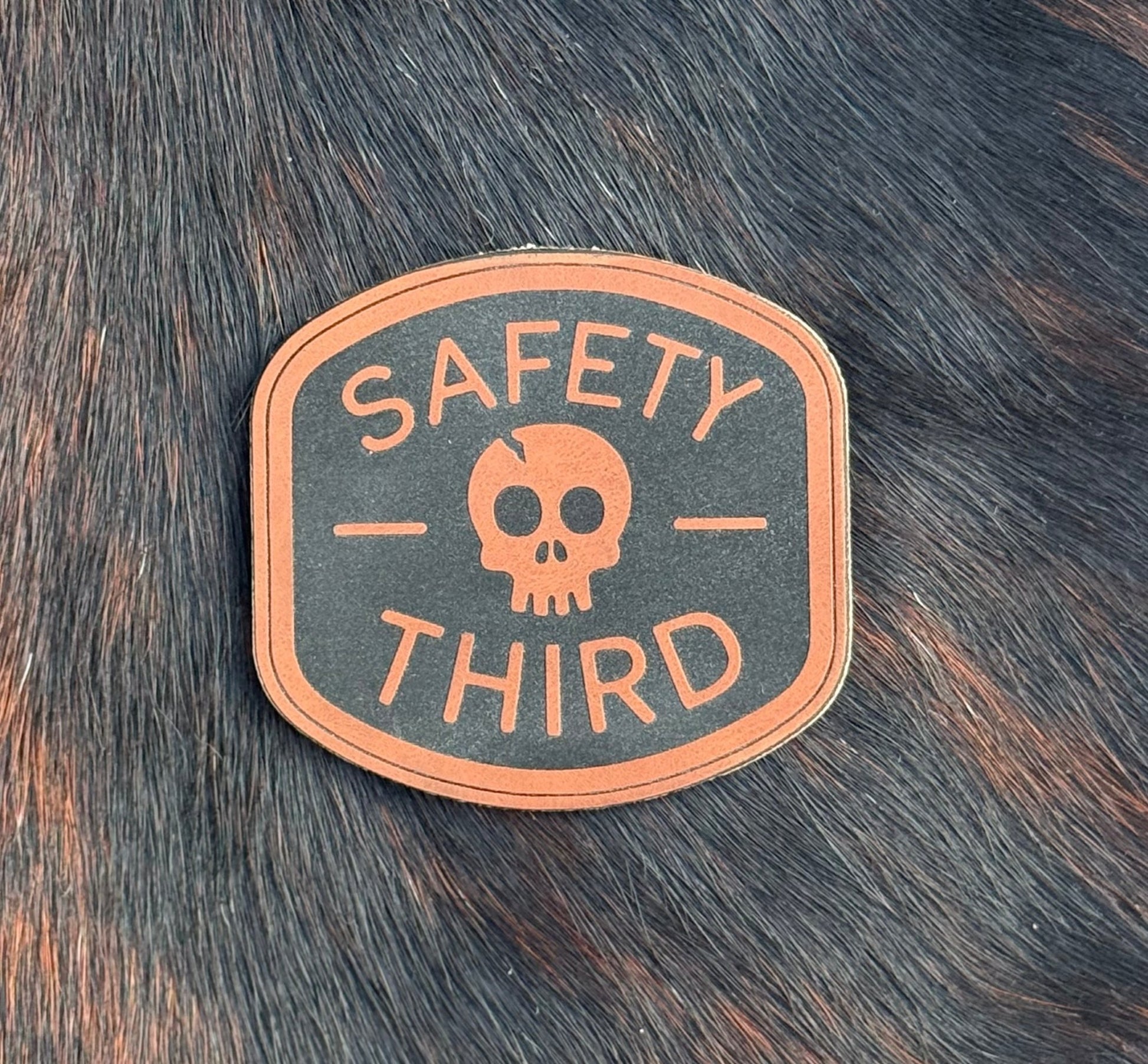 Engraved Safety Third Patch - LoneStar Adhesive