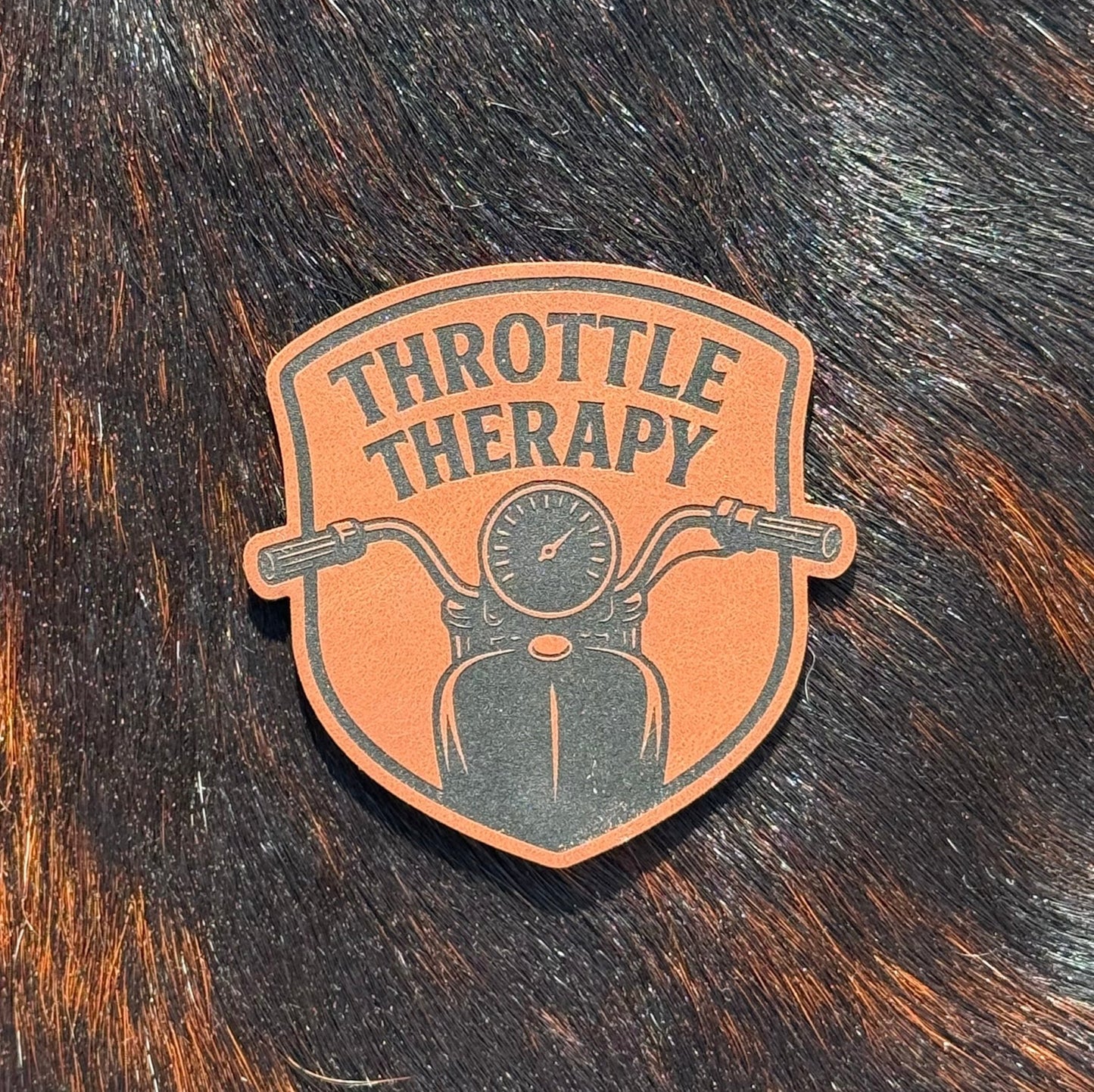 Engraved Throttle Therapy Patch - LoneStar Adhesive