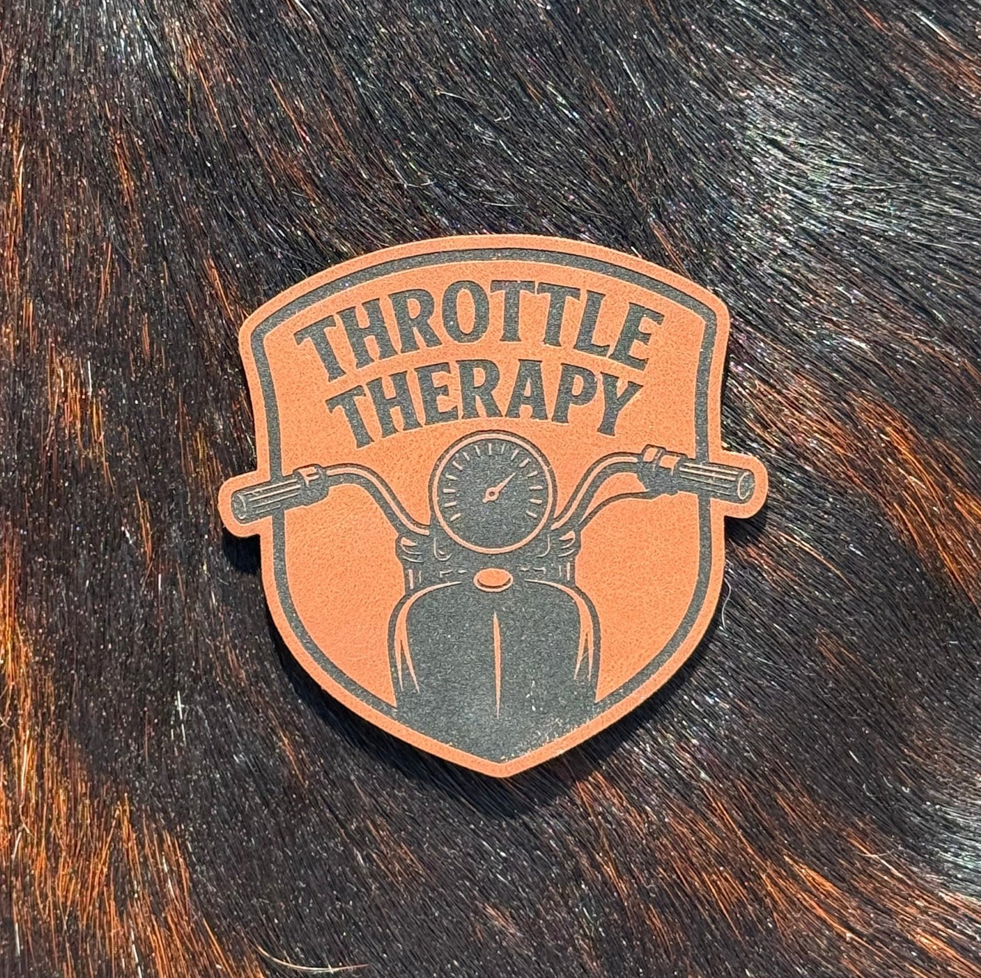 Engraved Throttle Therapy Patch - LoneStar Adhesive