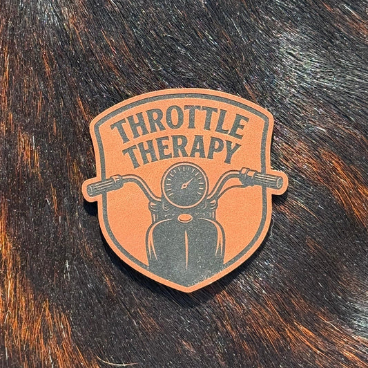 Engraved Throttle Therapy Patch - LoneStar Adhesive