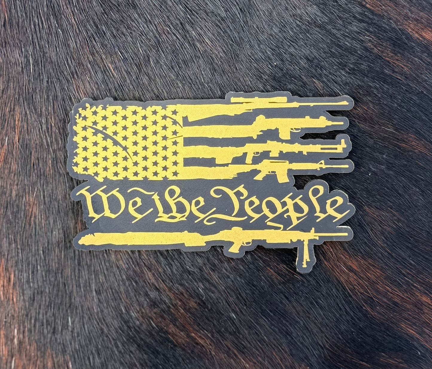 Engraved We The People Patch - LoneStar Adhesive