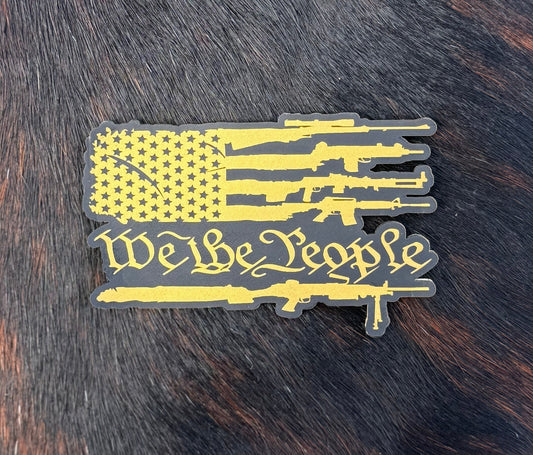 Engraved We The People Patch - LoneStar Adhesive