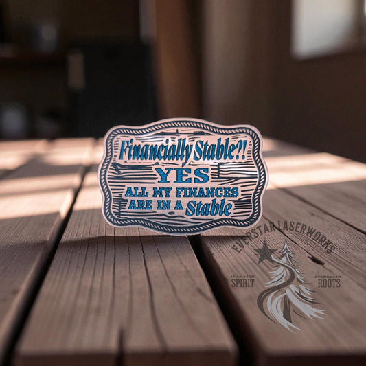 Financially Stable Stainless Acrylic Patch - LoneStar Adhesive