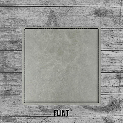 Coasters (6pk of 4" Square): Heritage Collection Premium Leatherette®