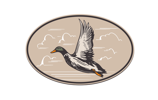 "Fly Duck" UV Printed Patches - LoneStar Adhesive