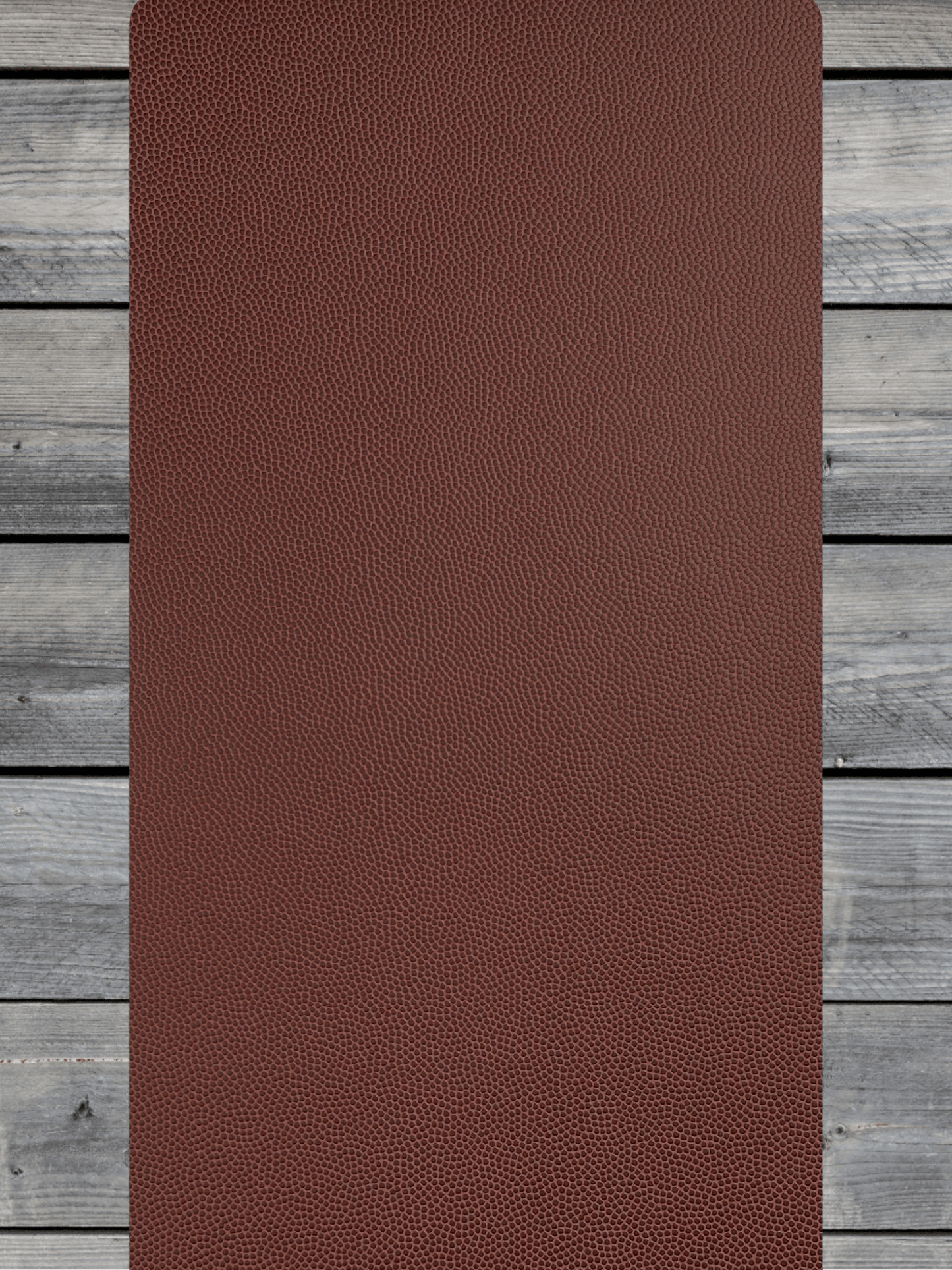 Football Texture / Black Durra - Bull Premium Leatherette™ Sheets (12x24) - #LoneStar Adhesive#