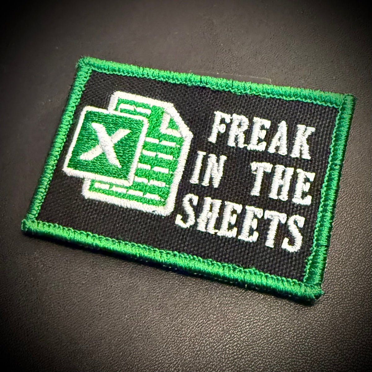 Freak in the Sheets CPA Funny Embroidered Morale Patch, 2x3" | VELCRO® Brand Hook Backing - #LoneStar Adhesive#