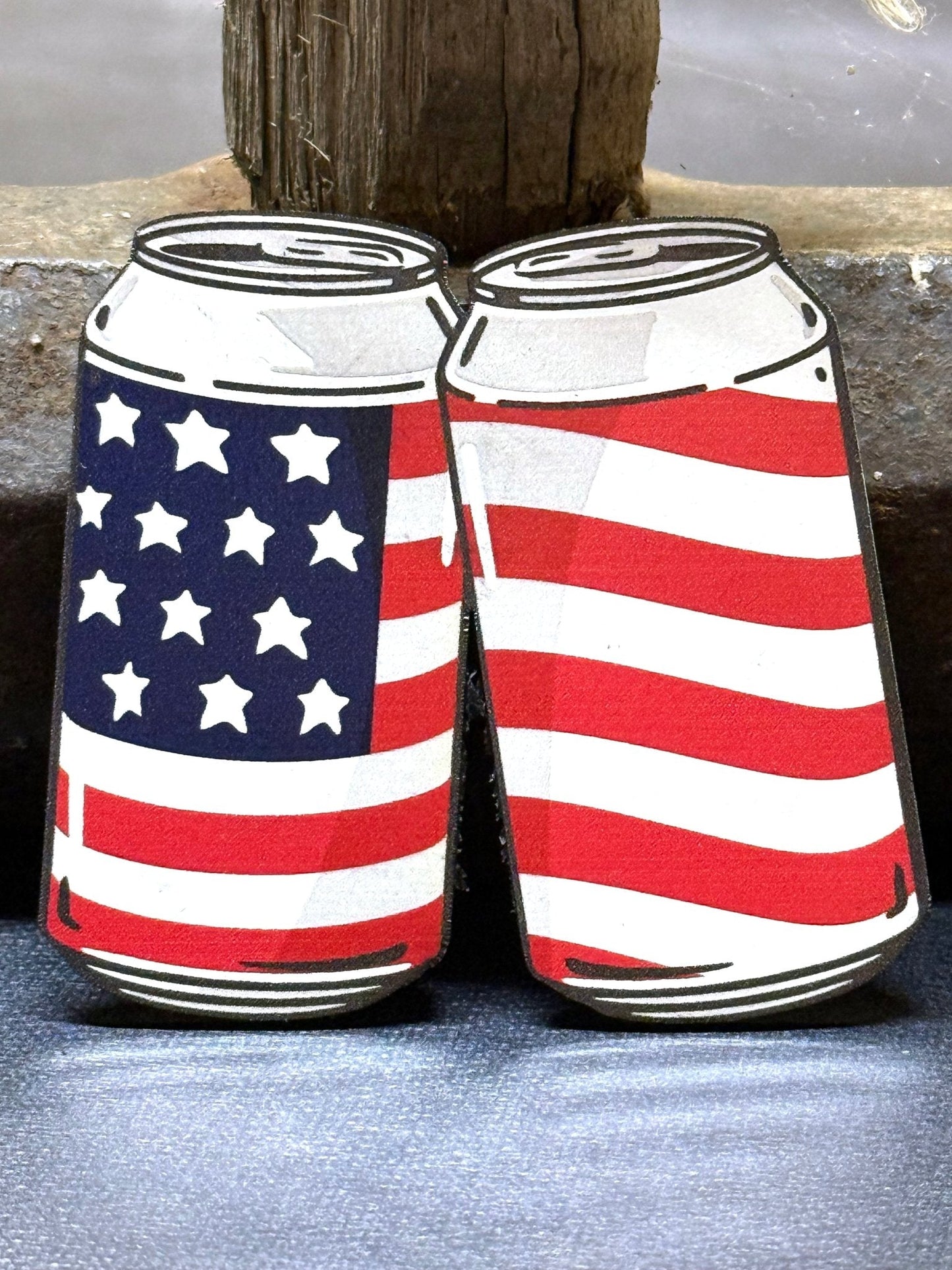 Freedom Brews – Stars & Stripes Beer UV Printed Patch