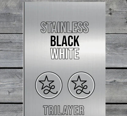 Freedom Rings 250th Stainless Acrylic Patch - LoneStar Adhesive