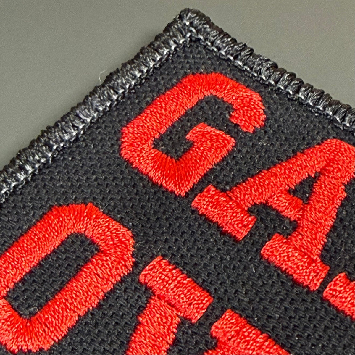 Game Over Funny Gamer Morale Patch, 2x3" | Made in USA | VELCRO® Brand Hook Backing - LoneStar Adhesive