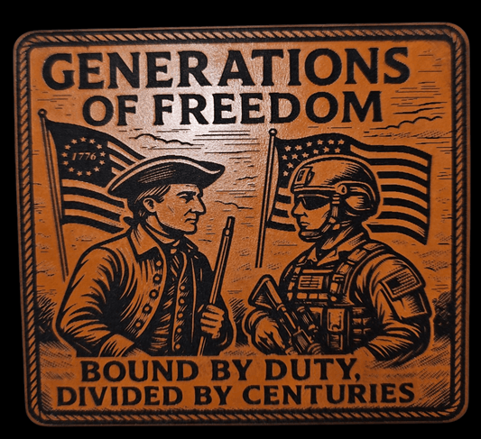 Generation Of Freedom Bound By Duty Divided By Centuries - LoneStar Adhesive