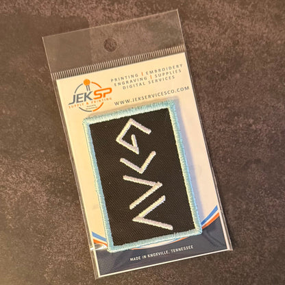 God Is Greater Than the Highs and Lows Morale Patch, 2x3" | Made in USA | VELCRO® Brand Hook Backing - LoneStar Adhesive