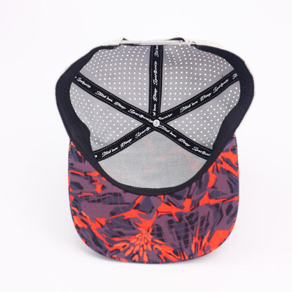 grey front and back with red lightning camo - LoneStar Adhesive